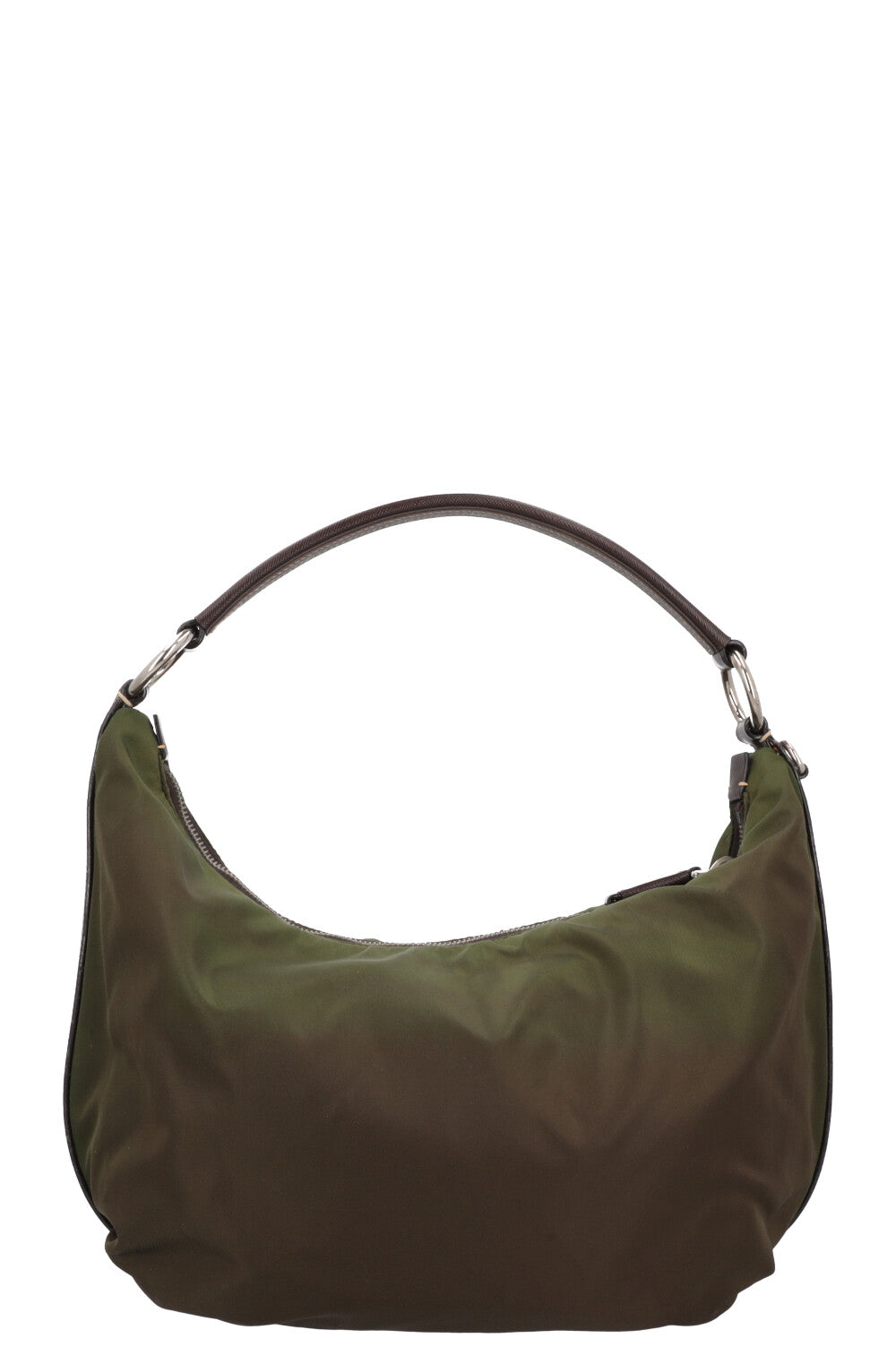 PRADA Hobo Bag Green Nylon