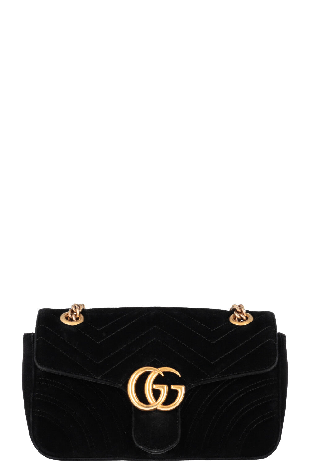 GUCCI Marmont Small Bag Velvet Black