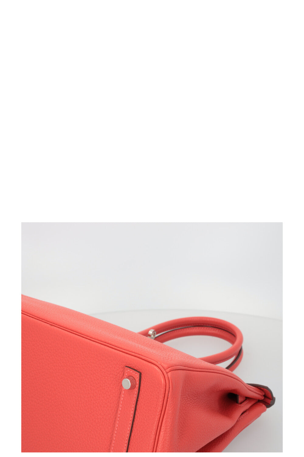 HERMÈS Birkin 30 Clemence Coral