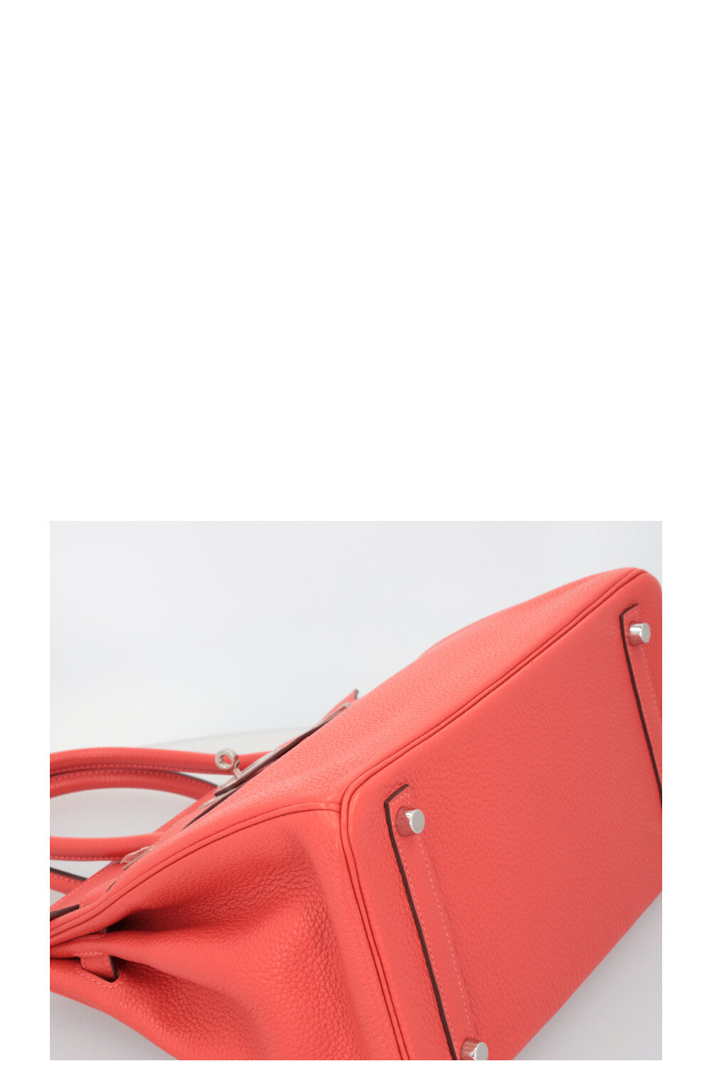 HERMÈS Birkin 30 Clemence Coral