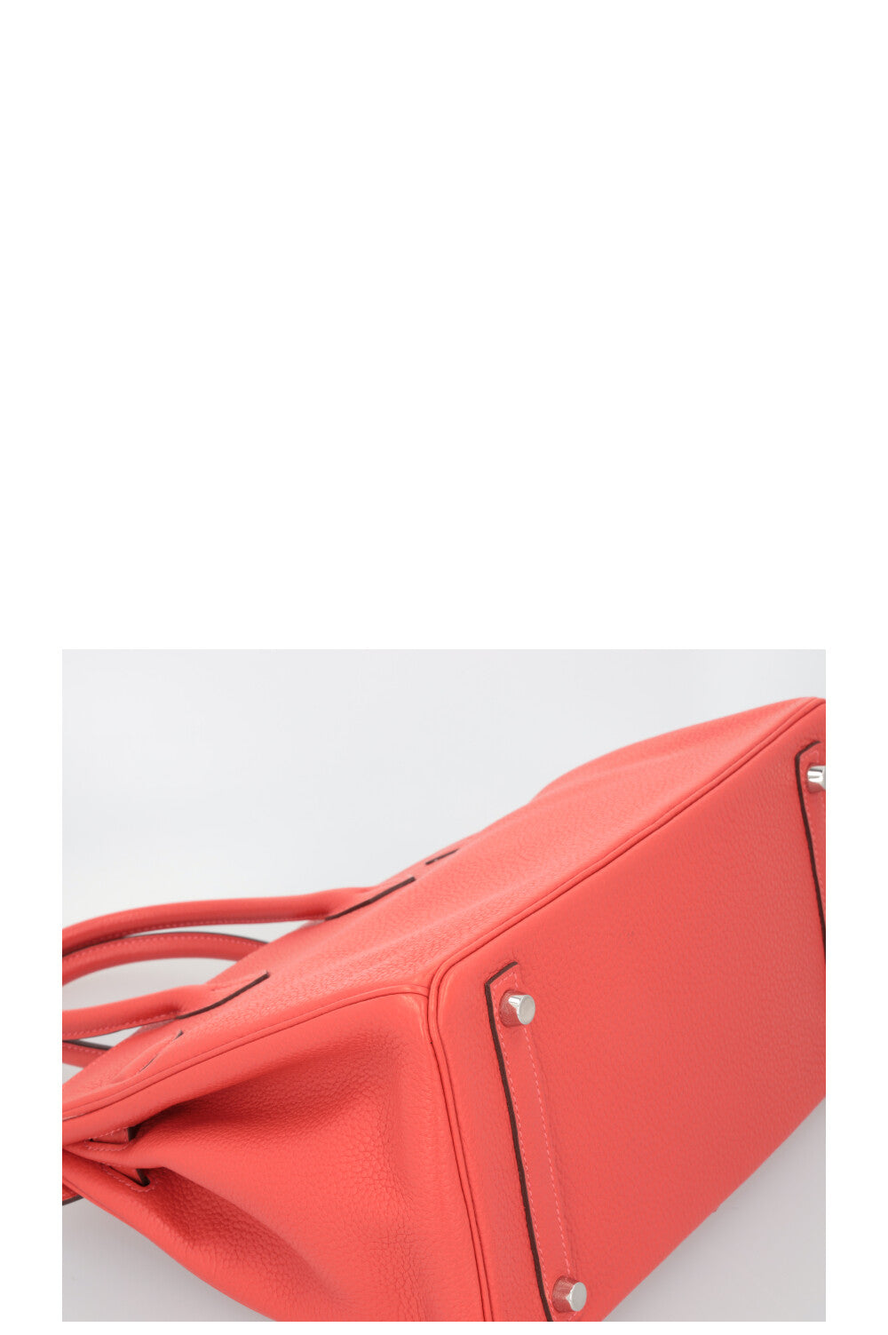 HERMÈS Birkin 30 Clemence Coral