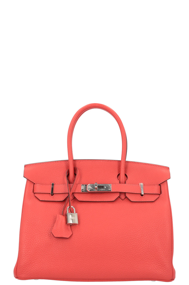 HERMÈS Birkin 30 Clémence Corail