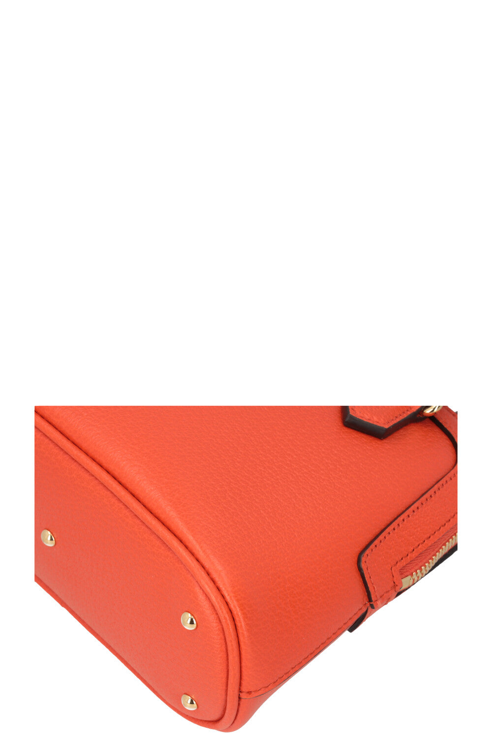 GUCCI Mini Diana Dome Tote Bag Leather Orange