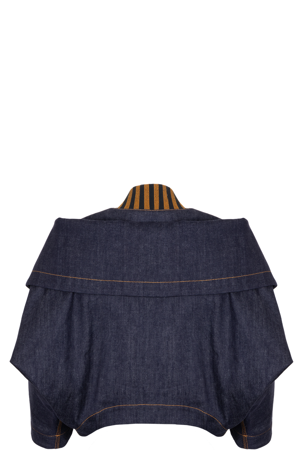 FENDI Shoulder Cut Out Denim Jacket