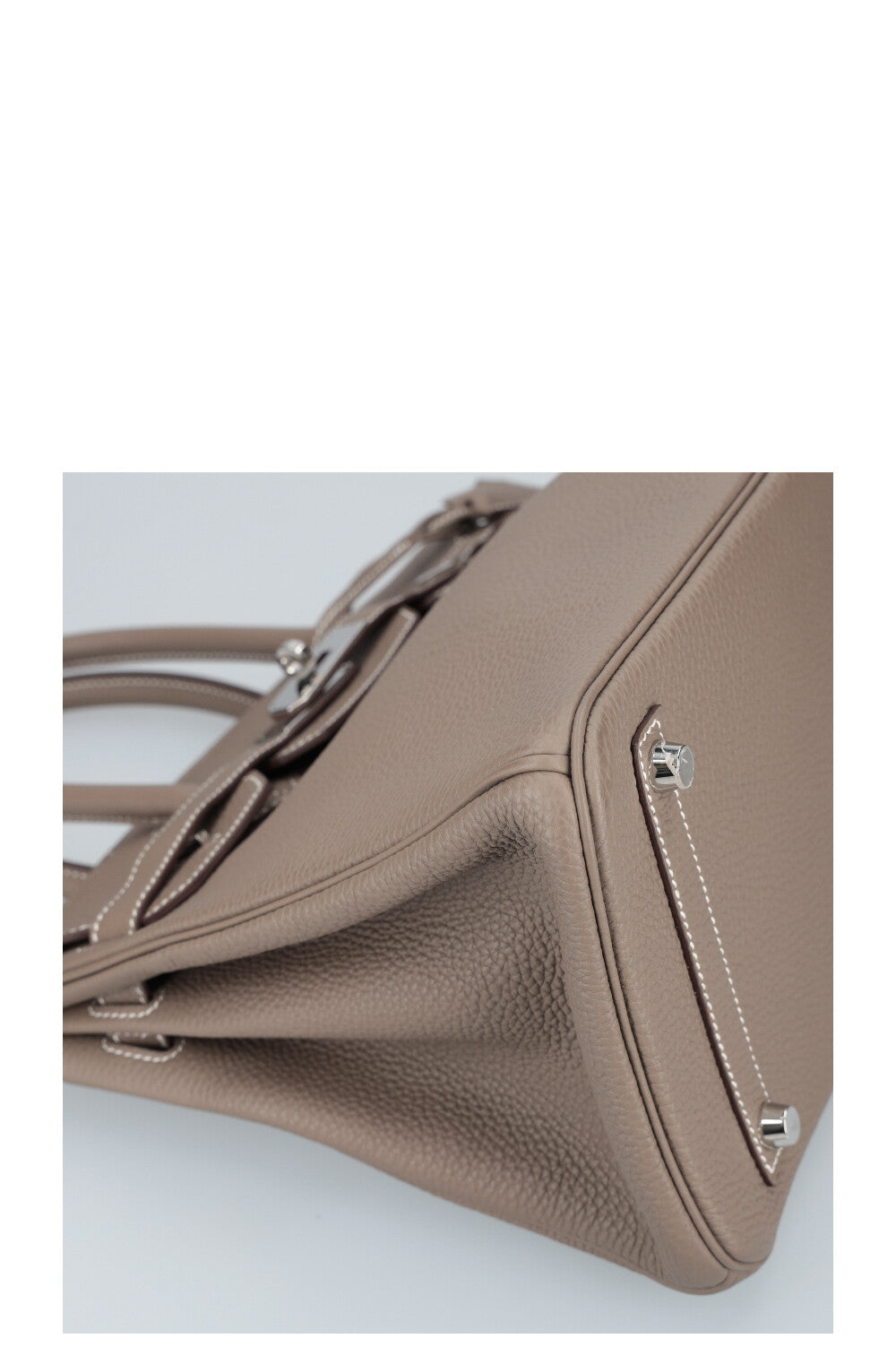 HERMÈS Birkin 30 handbag in Etoupe Clemence leather with Palladium  hardware-Ginza Xiaoma – Authentic Hermès Boutique