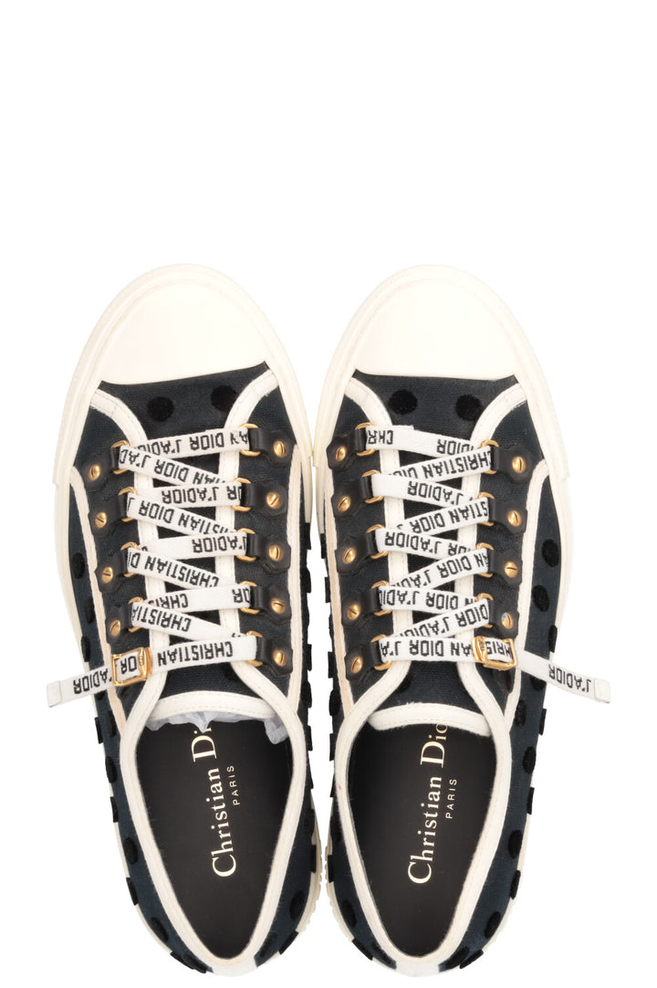 CHRISTIAN DIOR Walk´n´Dior Sneakers Dots Blue