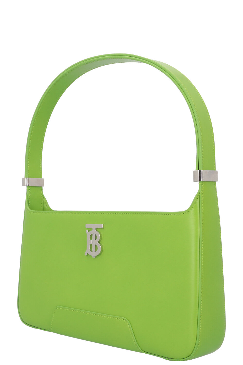 BURBERRY TB Sac Bandoulière Cuir Vert Brillant