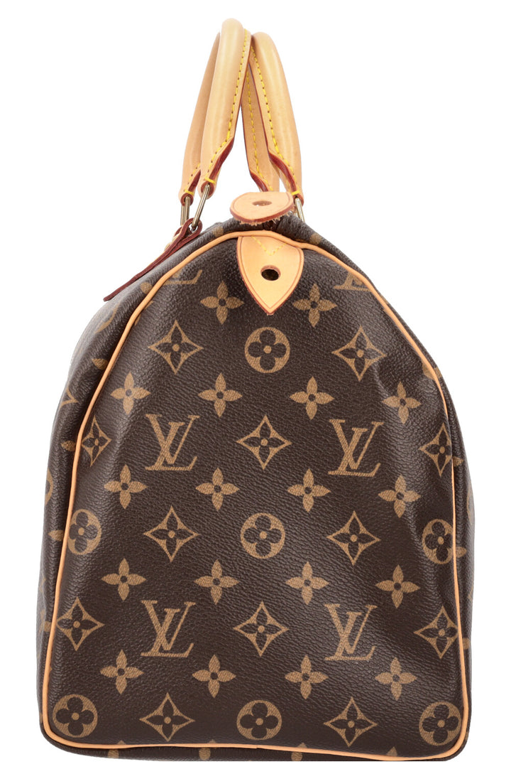 LOUIS VUITTON Speedy 35 Bag MNG Canvas