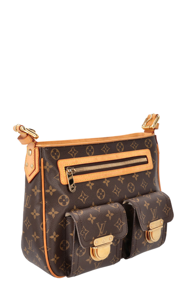 LOUIS VUITTON Hudson GM MNG Canvas