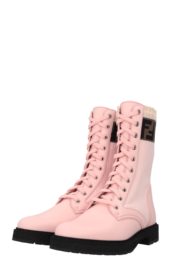 FENDI Rockoko Boots Rose