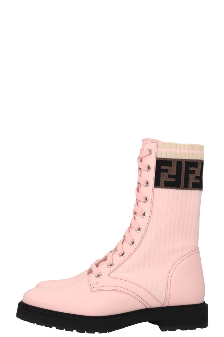 FENDI Rockoko Boots Rose