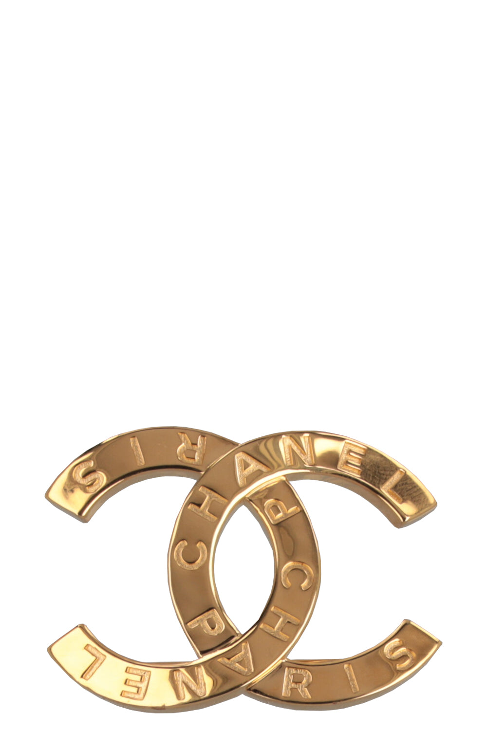 CHANEL CC 2021 Brooch Gold