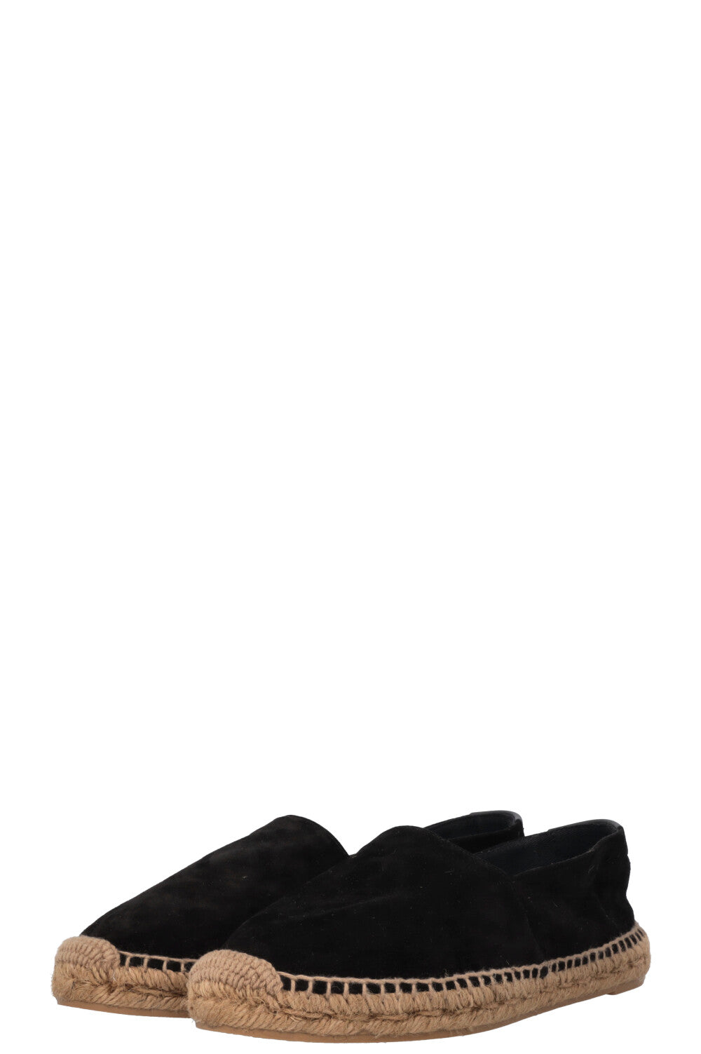 SAINT LAURENT Espadrille Velvet Black