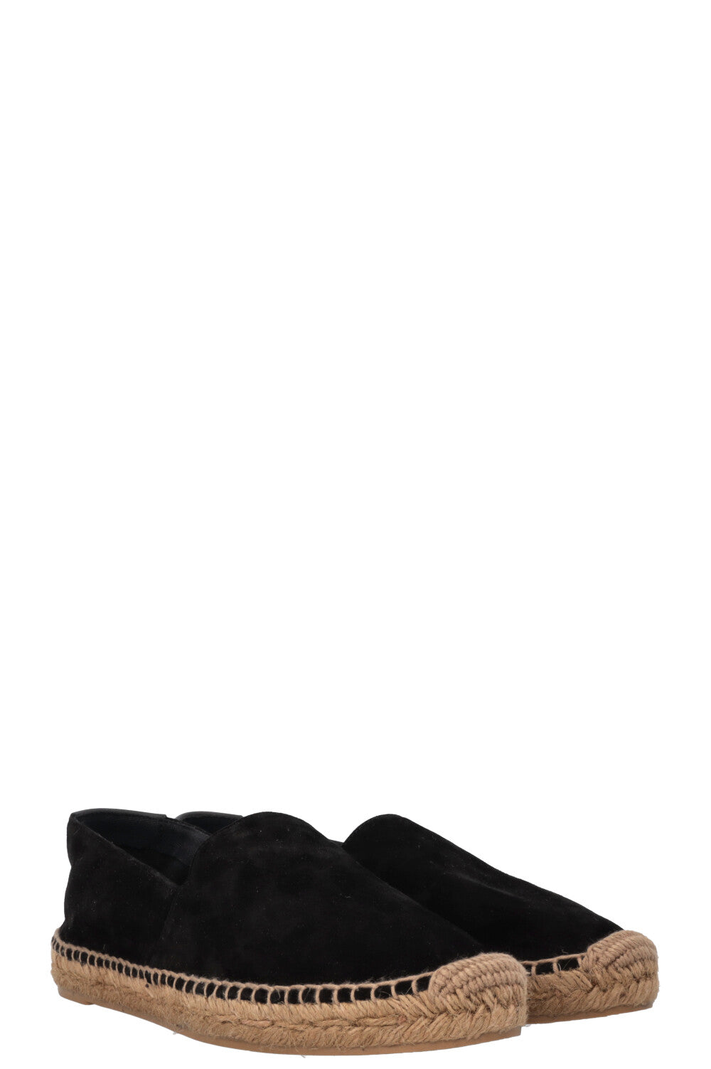 SAINT LAURENT Espadrille Velvet Black