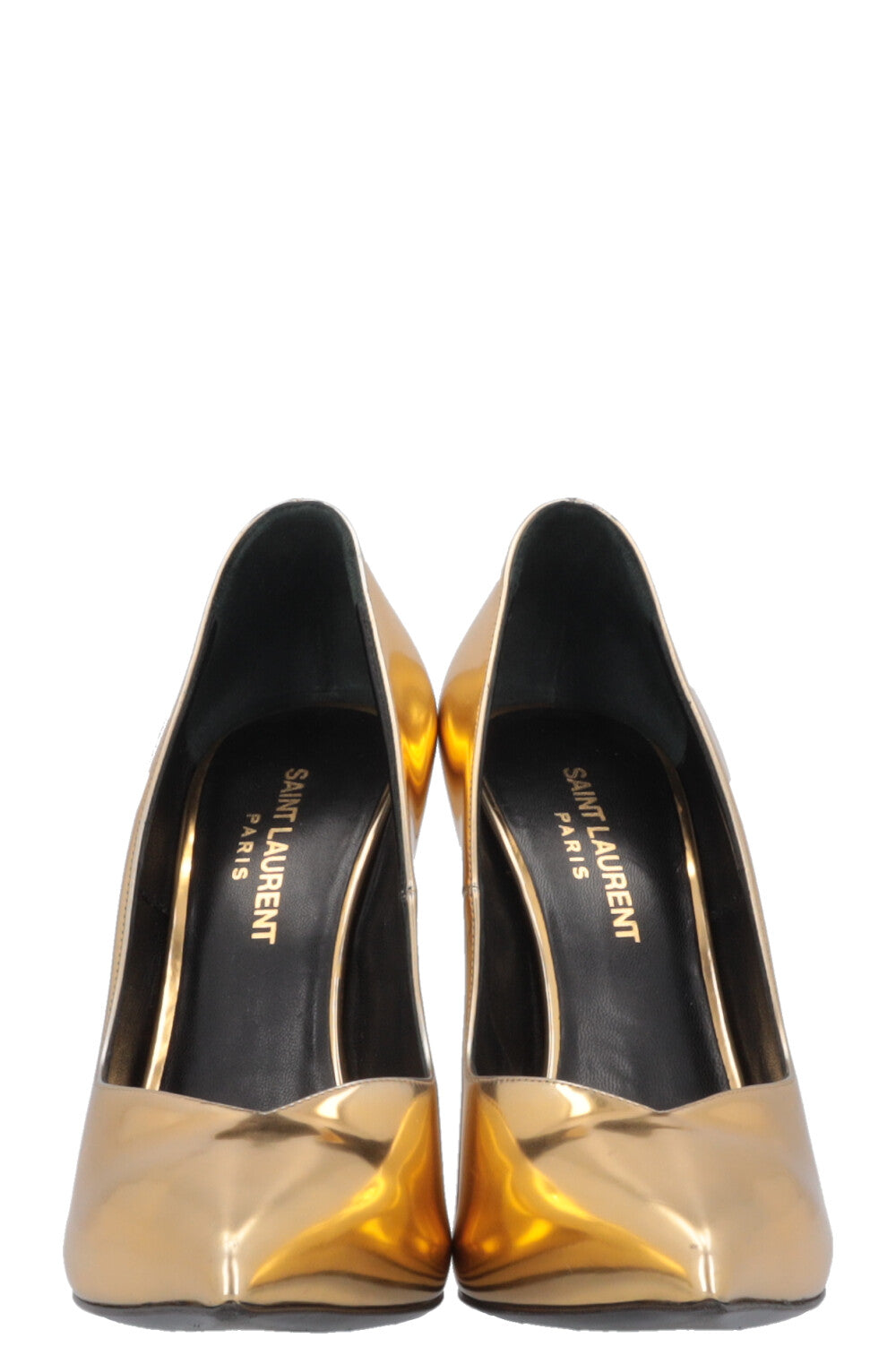 SAINT LAURENT Heels Gold Metallic