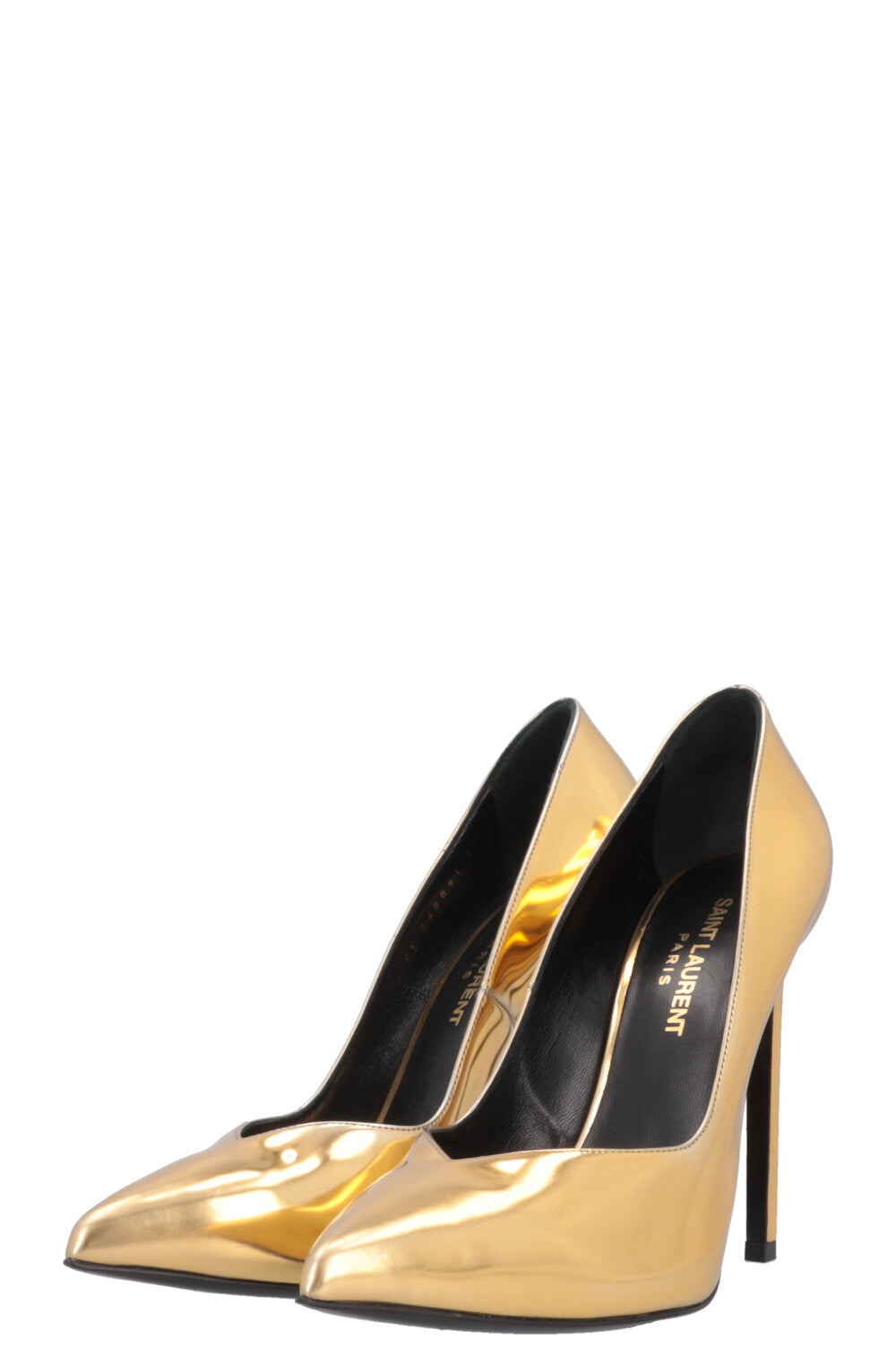 SAINT LAURENT Heels Gold Metallic