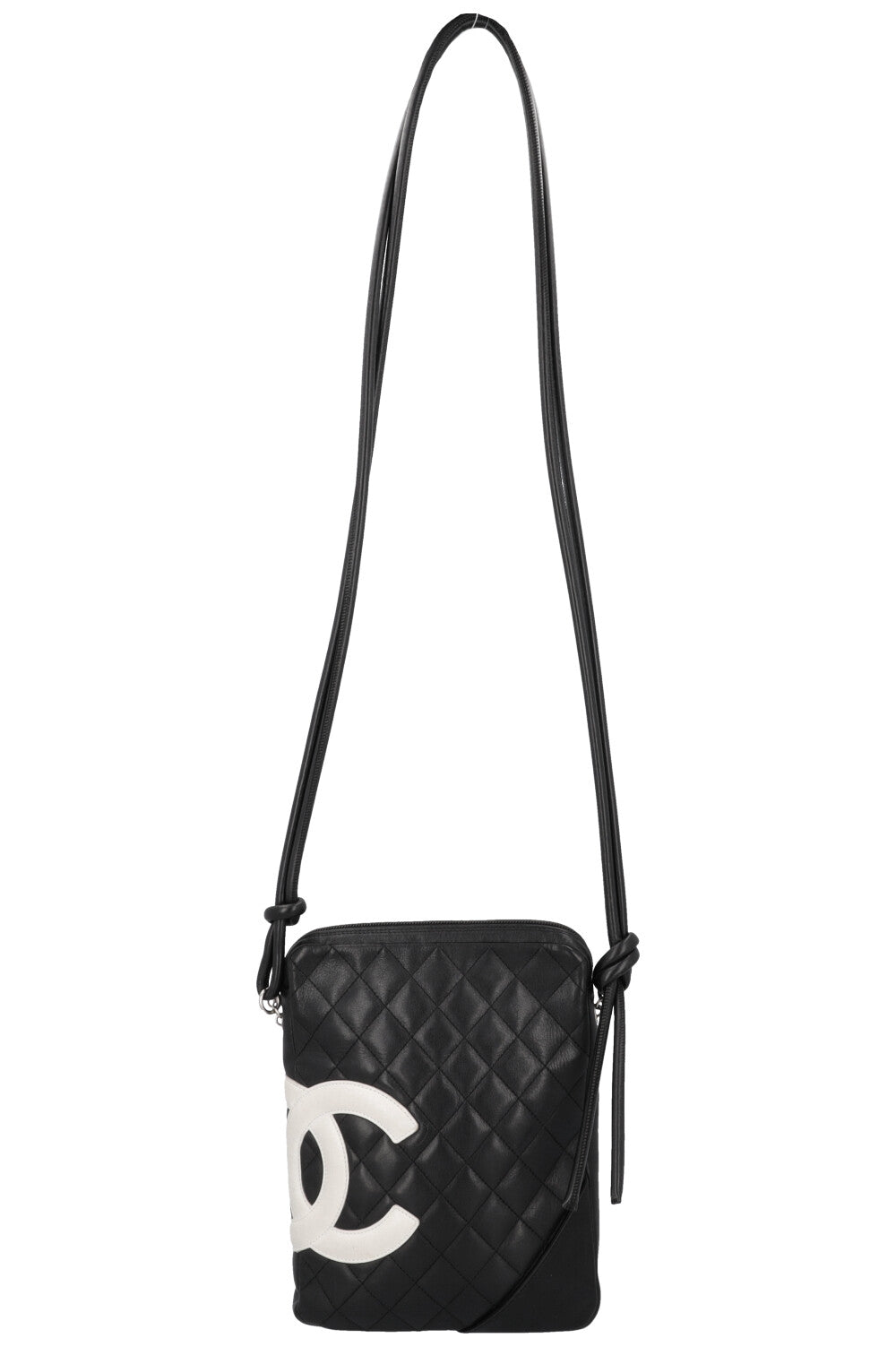 CHANEL Small Ligne Cambon Crossbody Bag Black