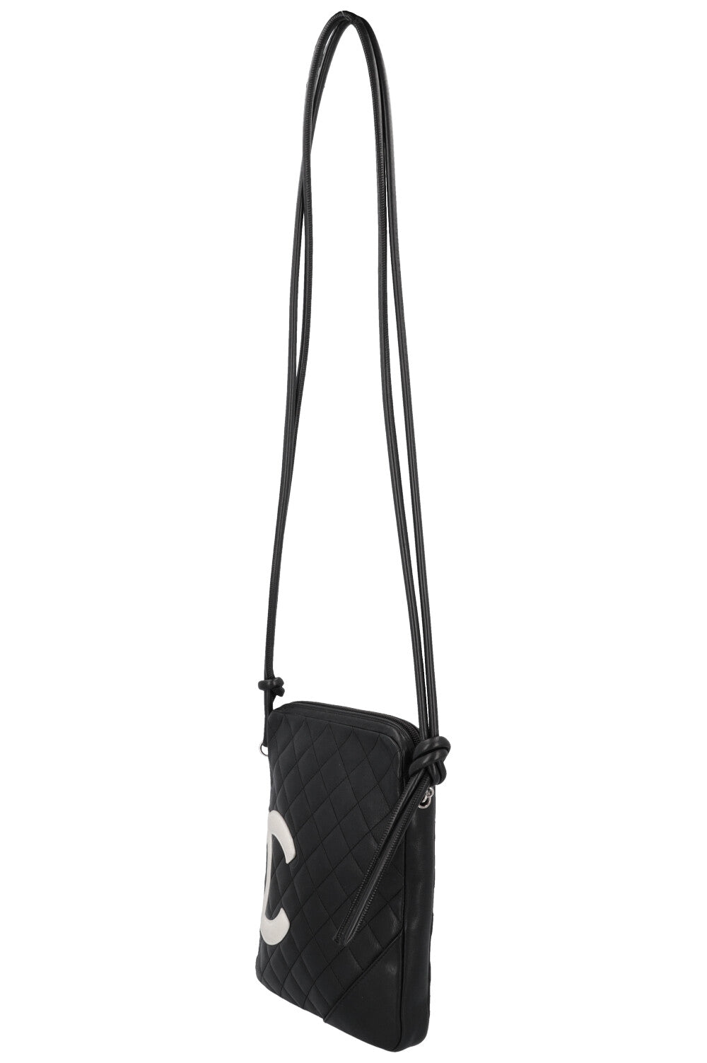 CHANEL Small Ligne Cambon Crossbody Bag Black