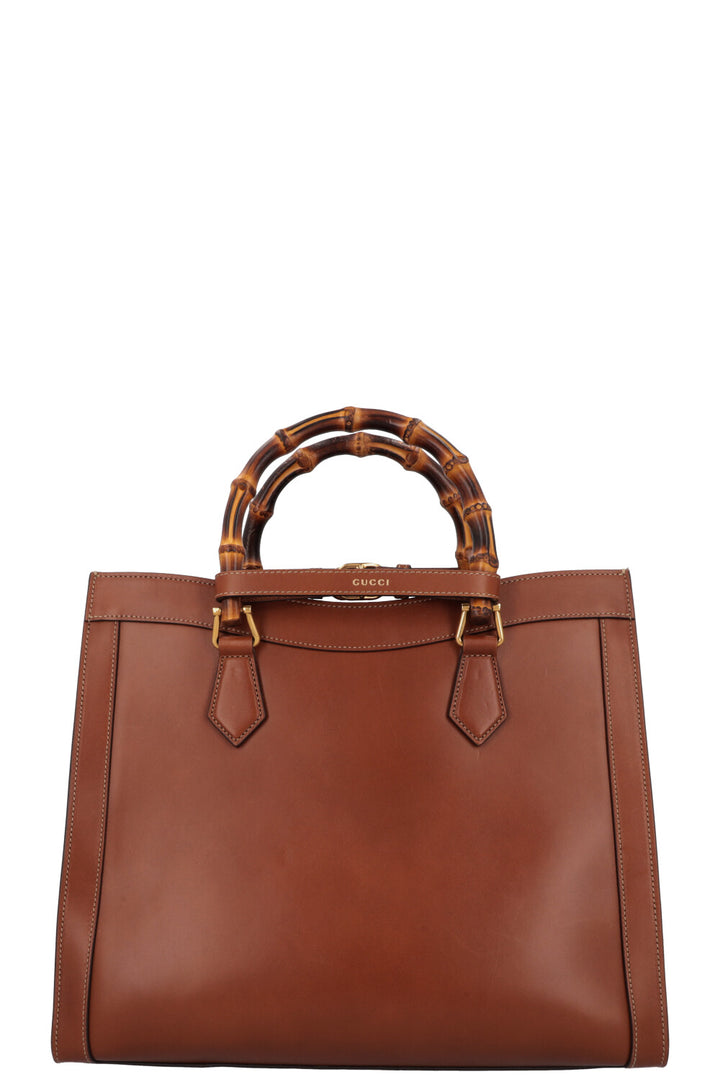 GUCCI Diana Medium Shopper Cognac