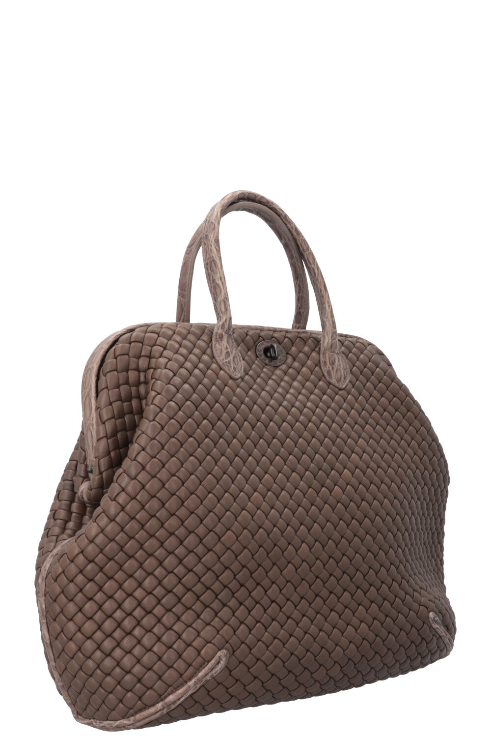 BOTTEGA VENETA The Handle Medium Bag Brown