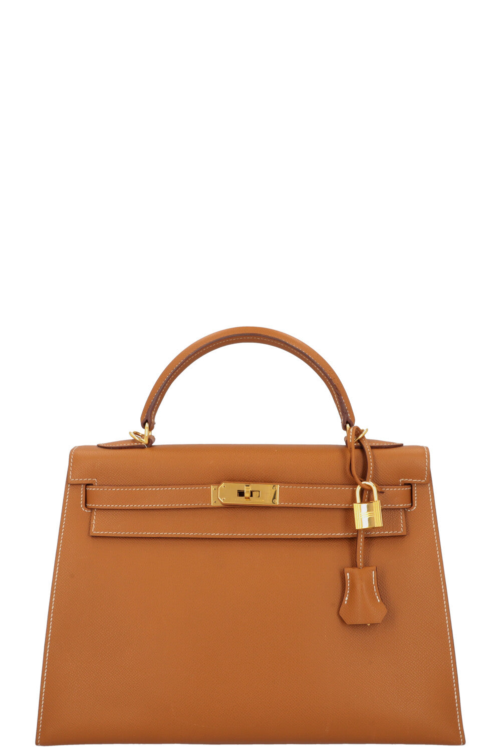 HERMÈS Kelly 32 Epsom Gold