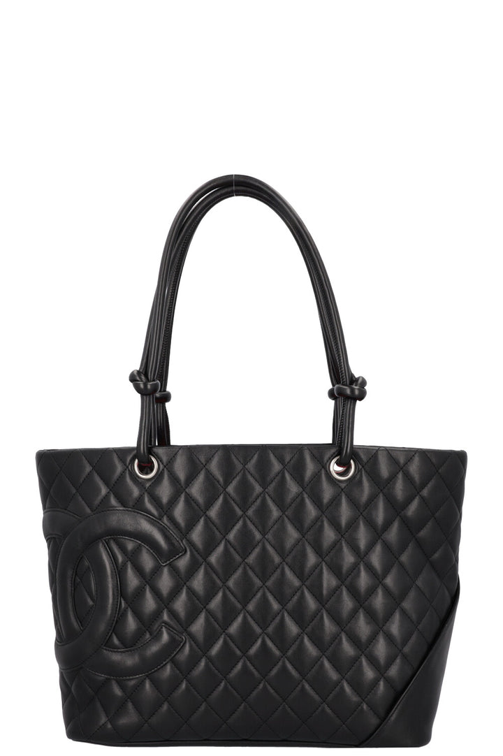 CHANEL Cambon Tote Bag Black