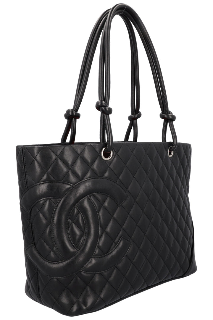 CHANEL Cambon Tote Bag Black