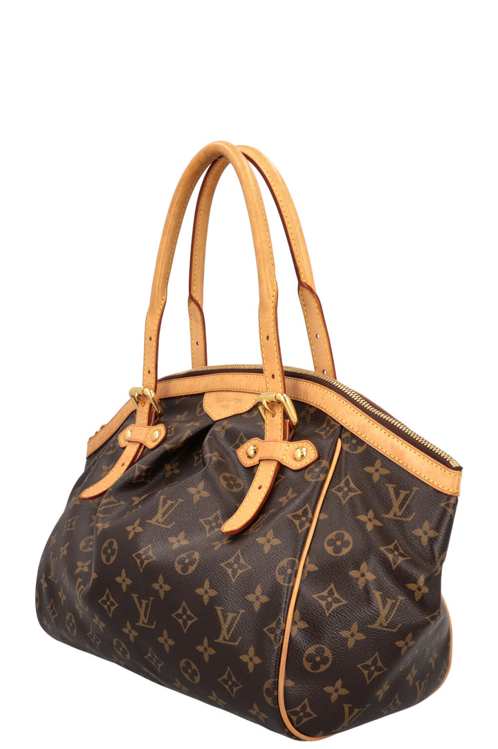 LOUIS VUITTON Tivoli GM Bag MNG Canvas