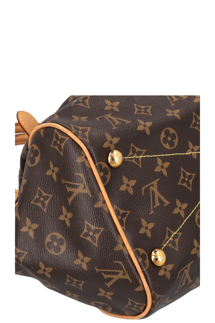 LOUIS VUITTON Tivoli GM Bag MNG Canvas