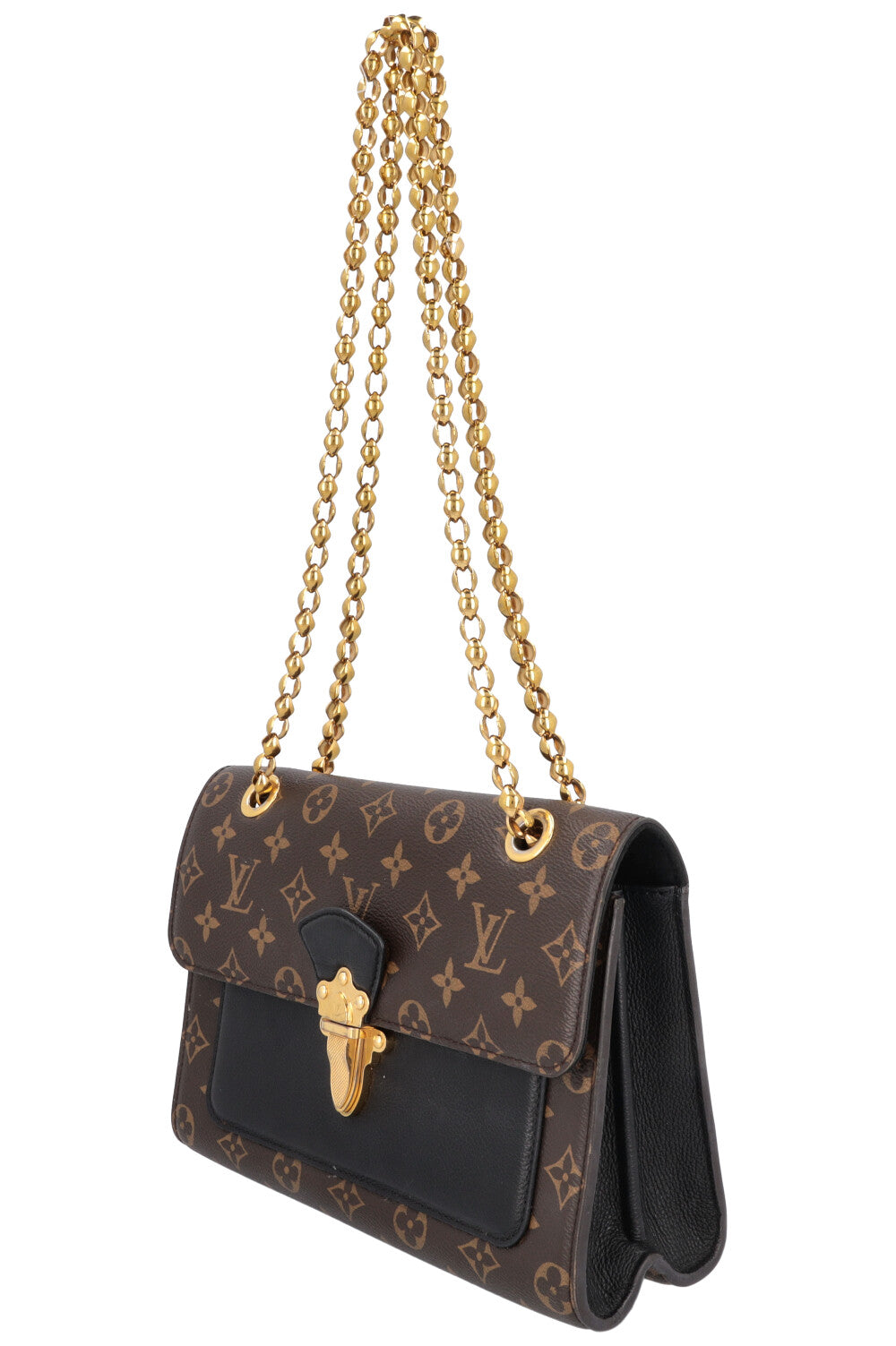 LOUIS VUITTON Victoire Bag MNG Canvas