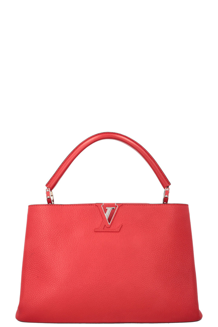 LOUIS VUITTON Capucine GM Red