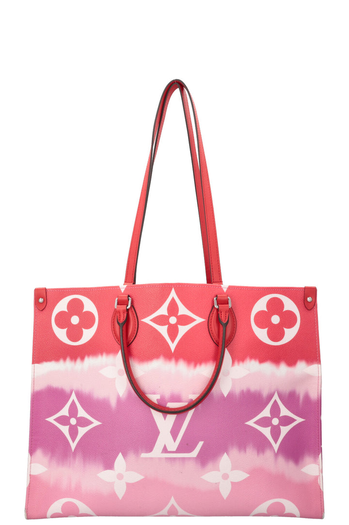 LOUIS VUITTON Escale Onthego GM Tote Rose