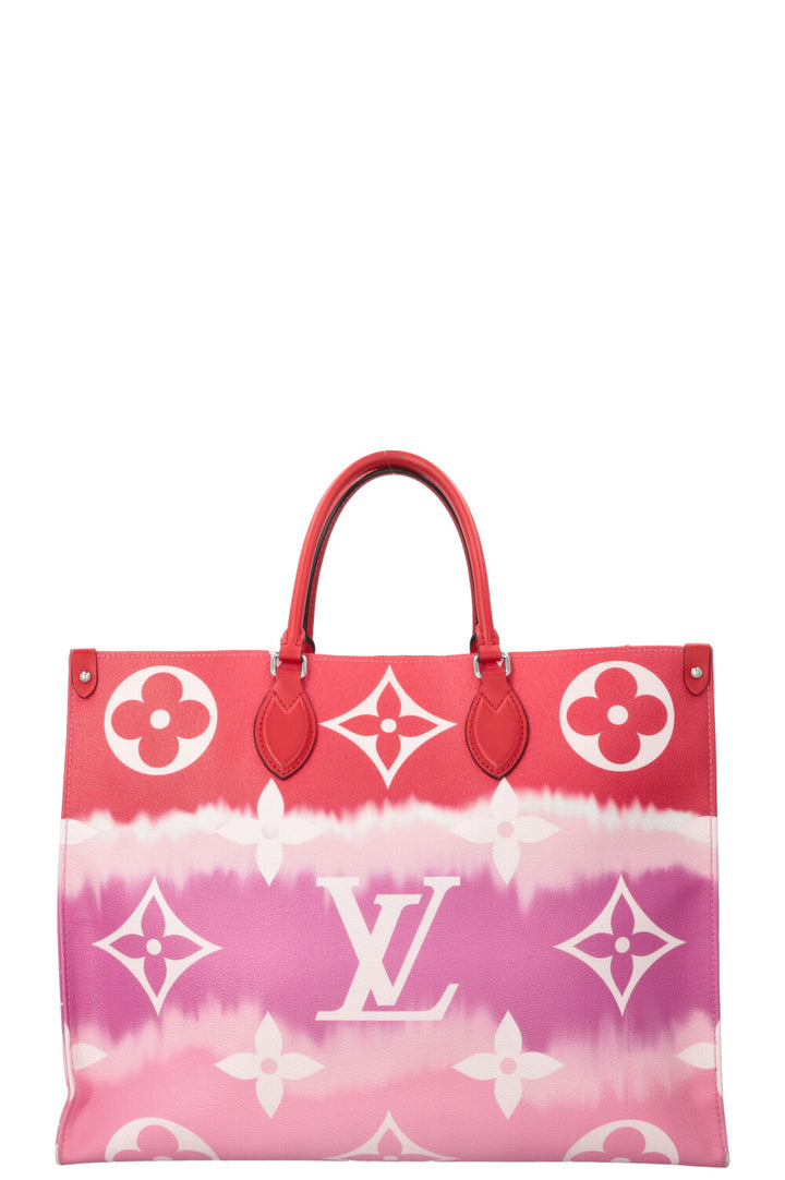 LOUIS VUITTON Escale Onthego GM Tote Rose