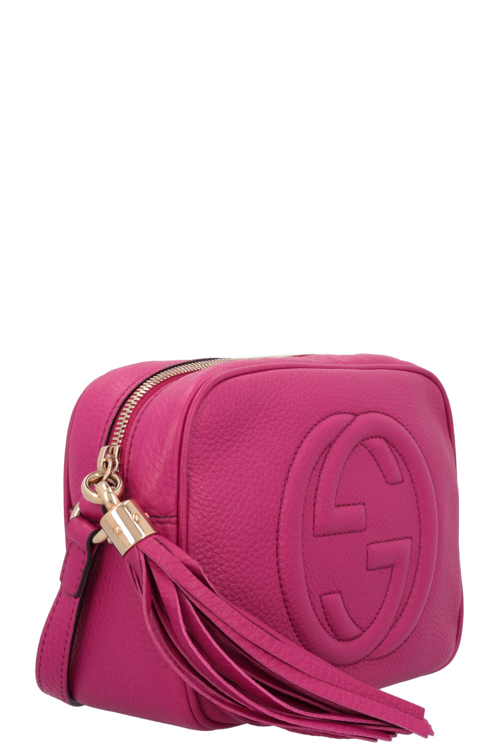 GUCCI Disco Soho Tassel Crossbody Bag Purple