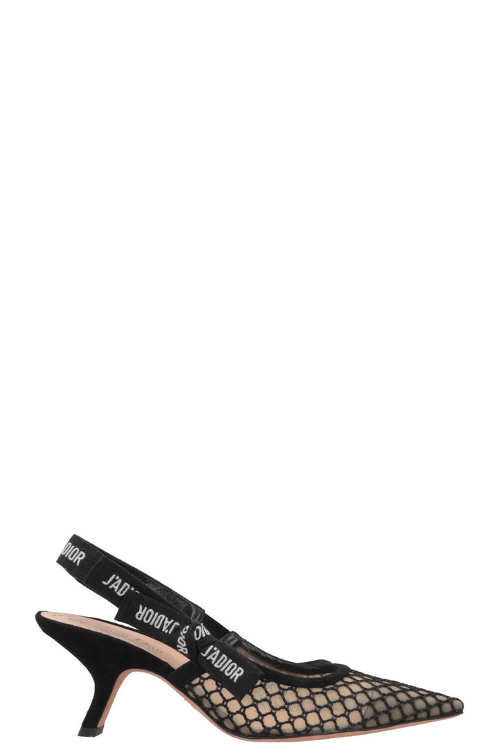 CHRISTIAN DIOR J'Adior Slingback Heels Black