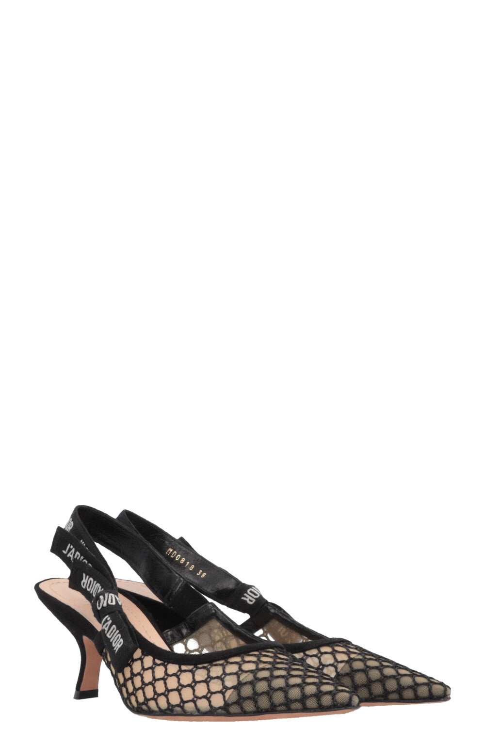 CHRISTIAN DIOR J'Adior Slingback Heels Black