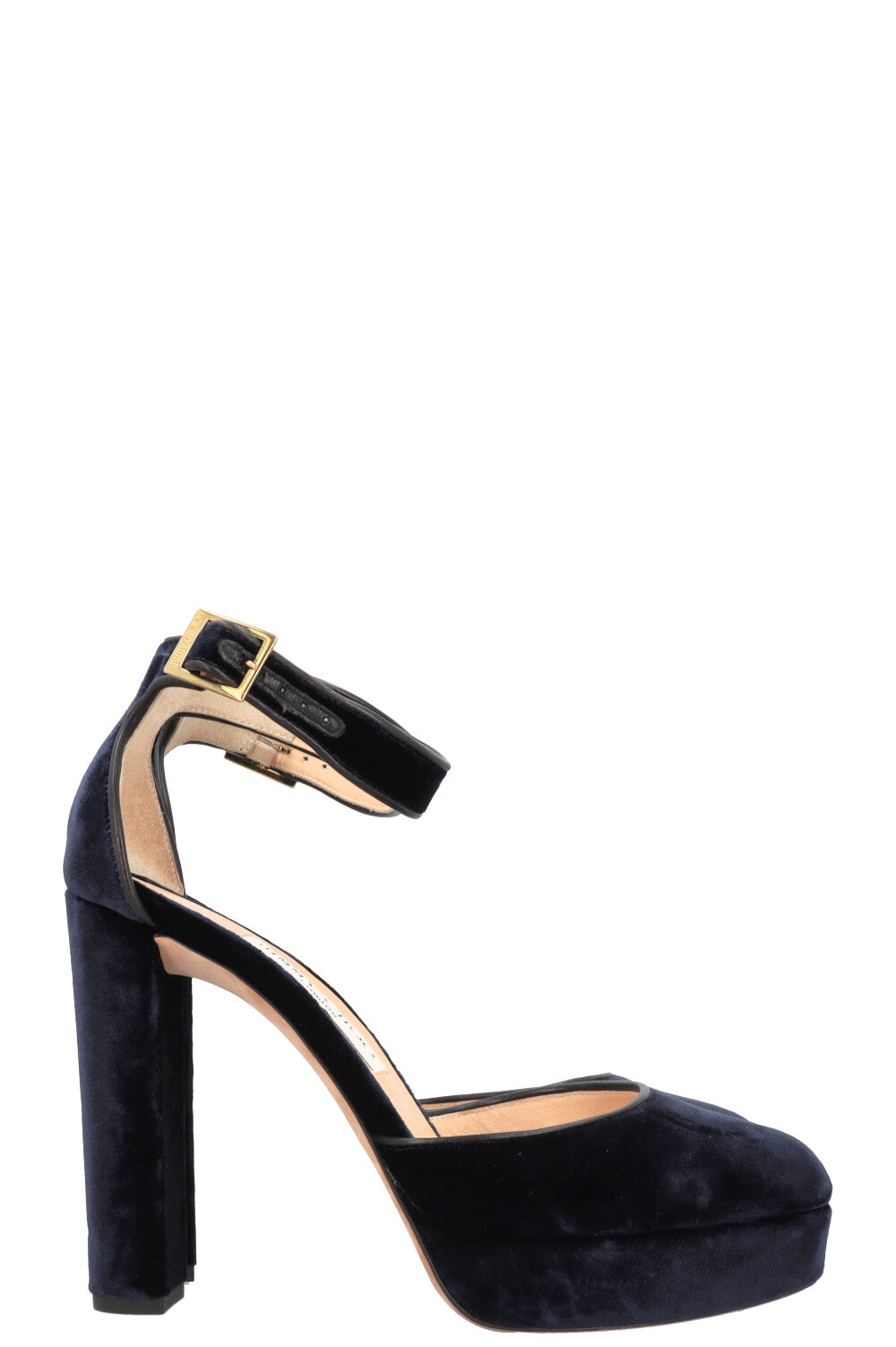 JIMMY CHOO Escarpins Velours Marine