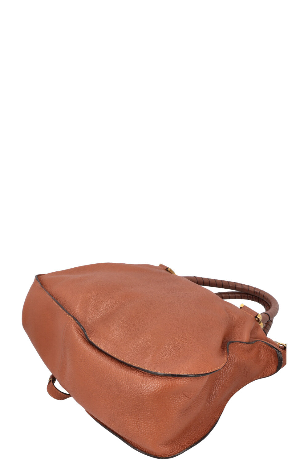 CHLOÉ Marcie Bag Large Leather Brown