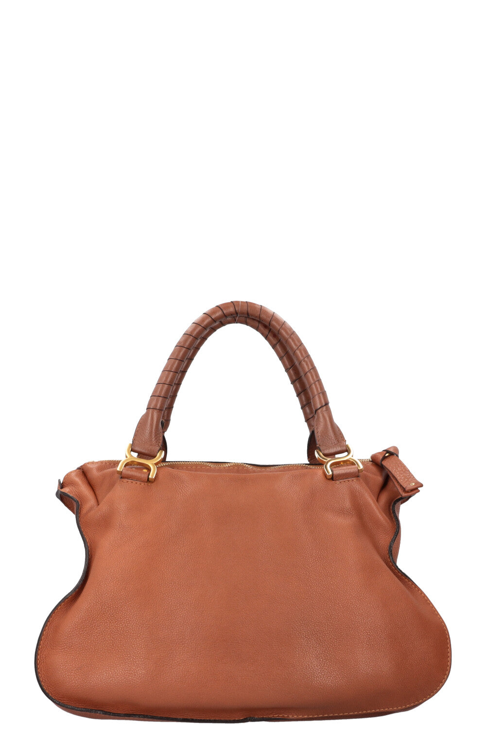 CHLOÉ Marcie Sac Grand Cuir Marron