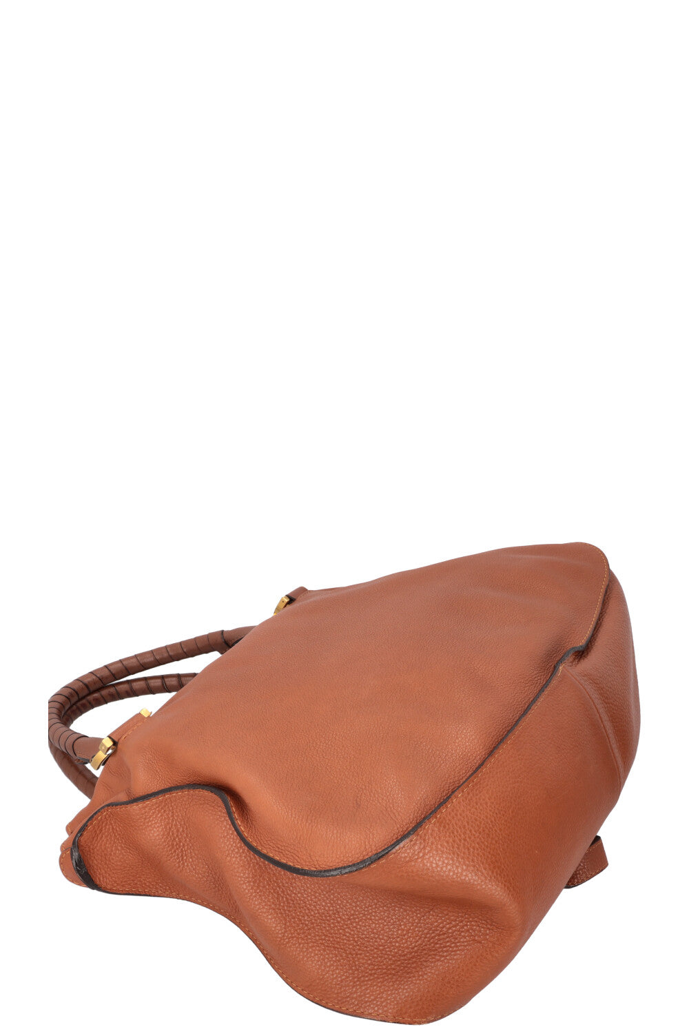 CHLOÉ Marcie Bag Large Leather Brown