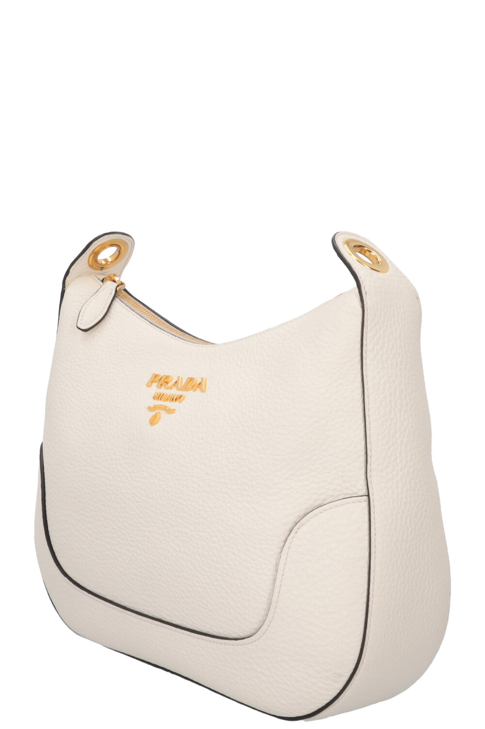 PRADA Crossbody Bag Leather White