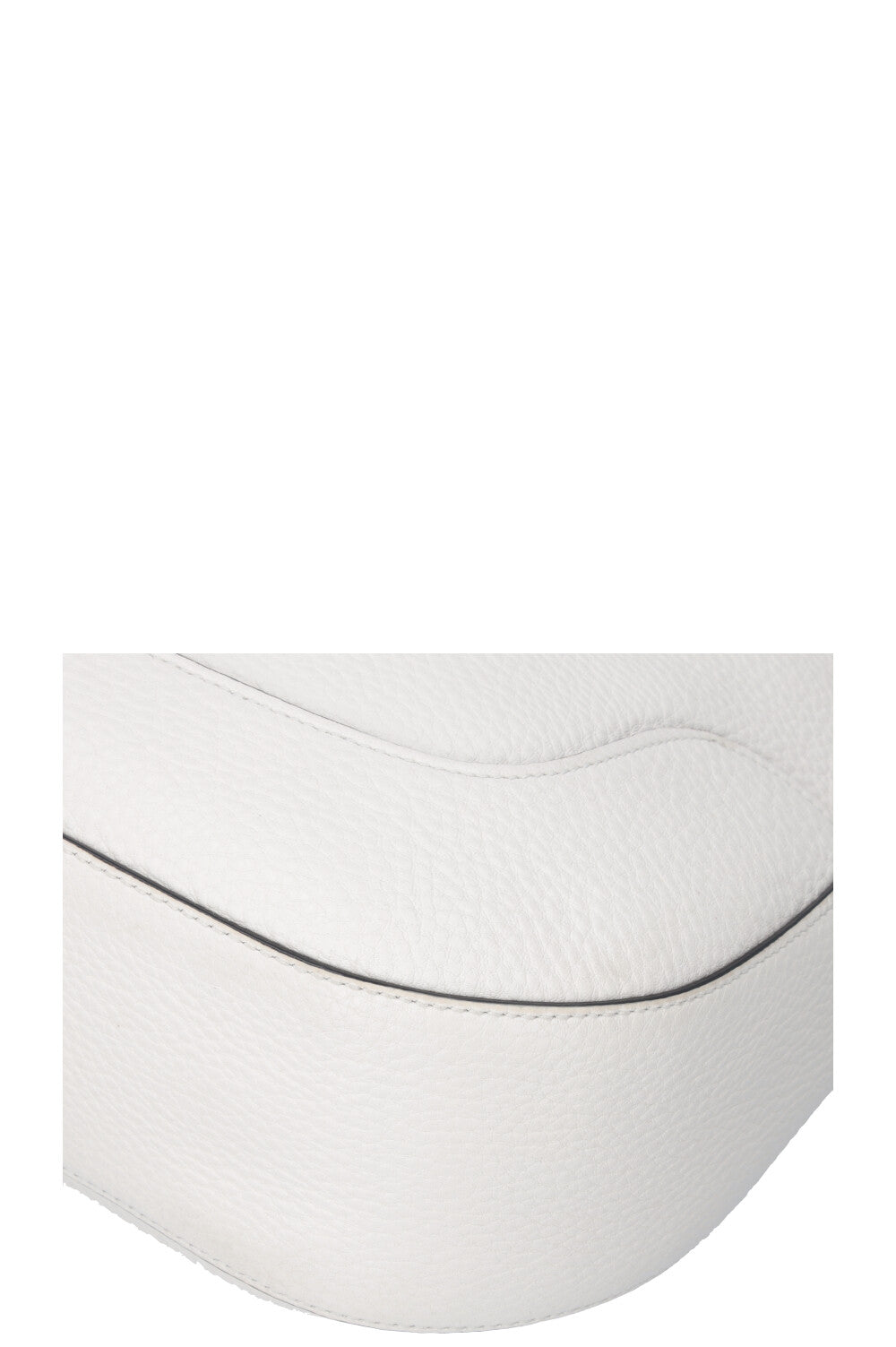 PRADA Sac bandoulière en cuir blanc