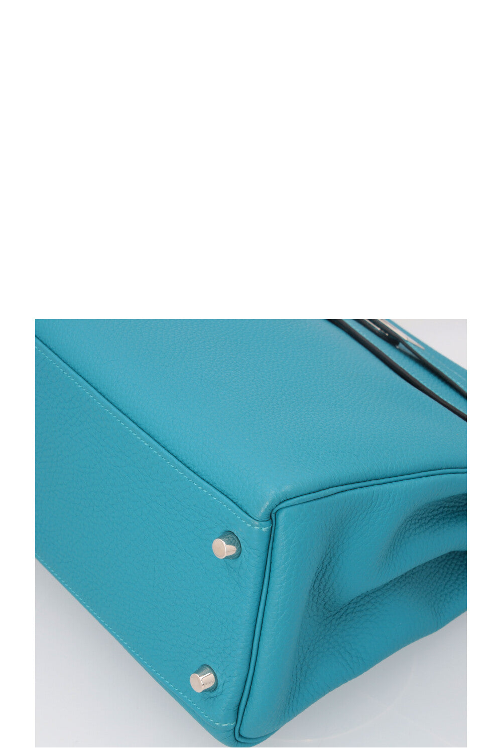 HERMÈS Kelly 32 Togo Turquoise