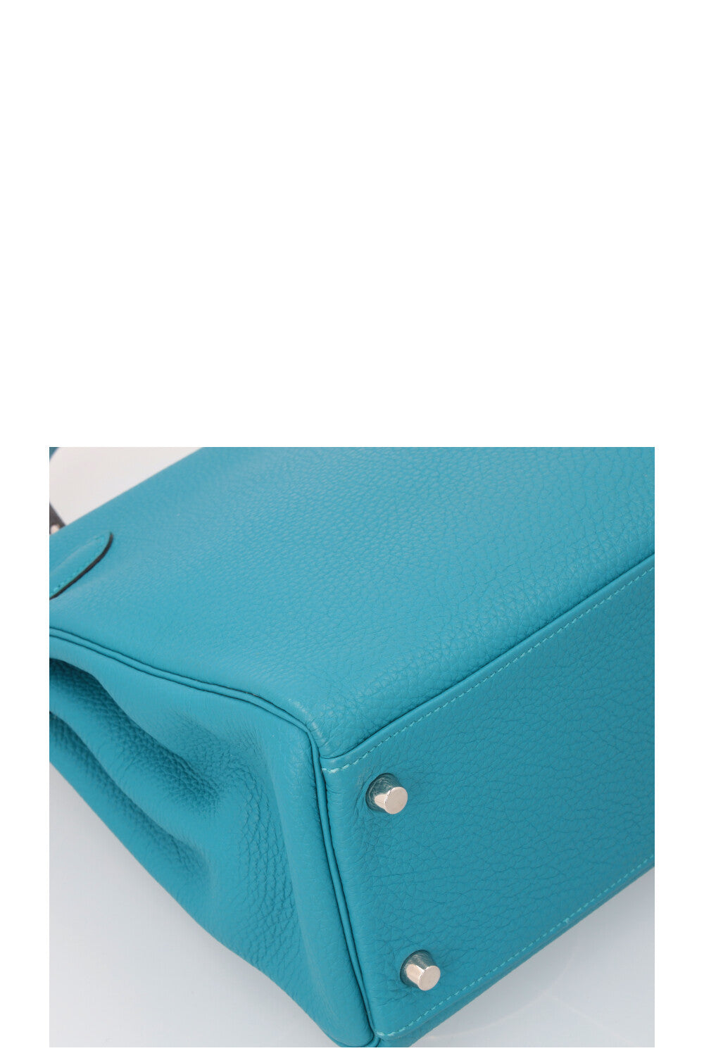 HERMÈS Kelly 32 Togo Turquoise