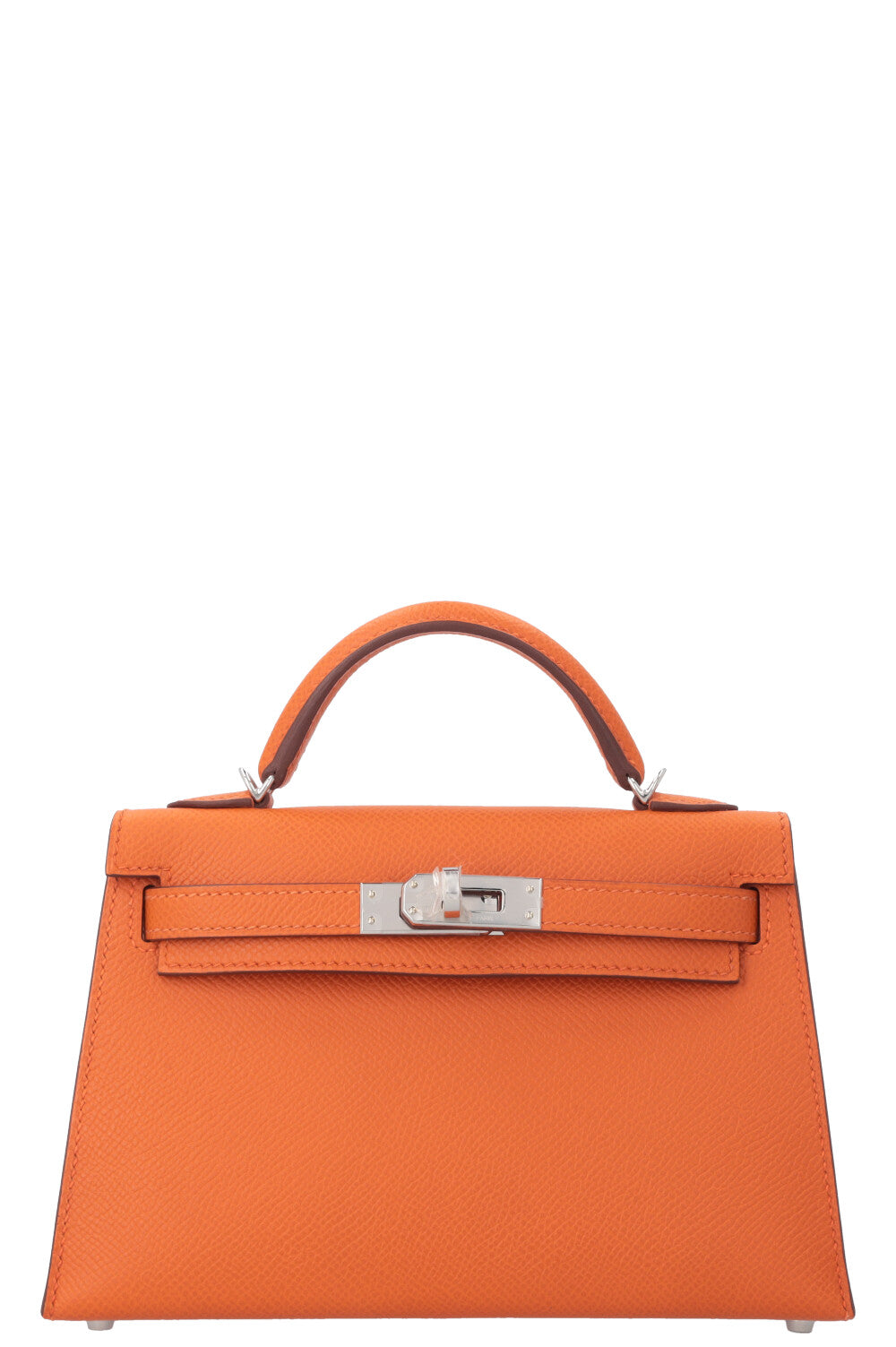 HERMÈS Mini Kelly Sellier Epsom Orange