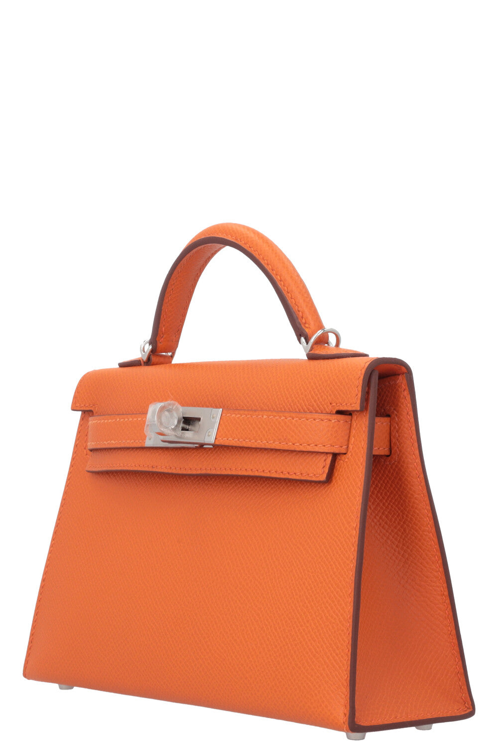 HERMÈS Mini Kelly Sellier Epsom Orange