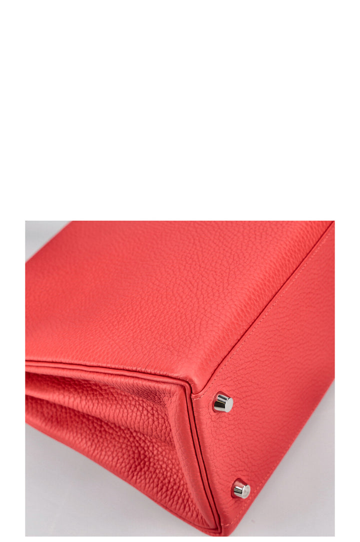 HERMÈS Kelly 28 Togo Rouge Tomate