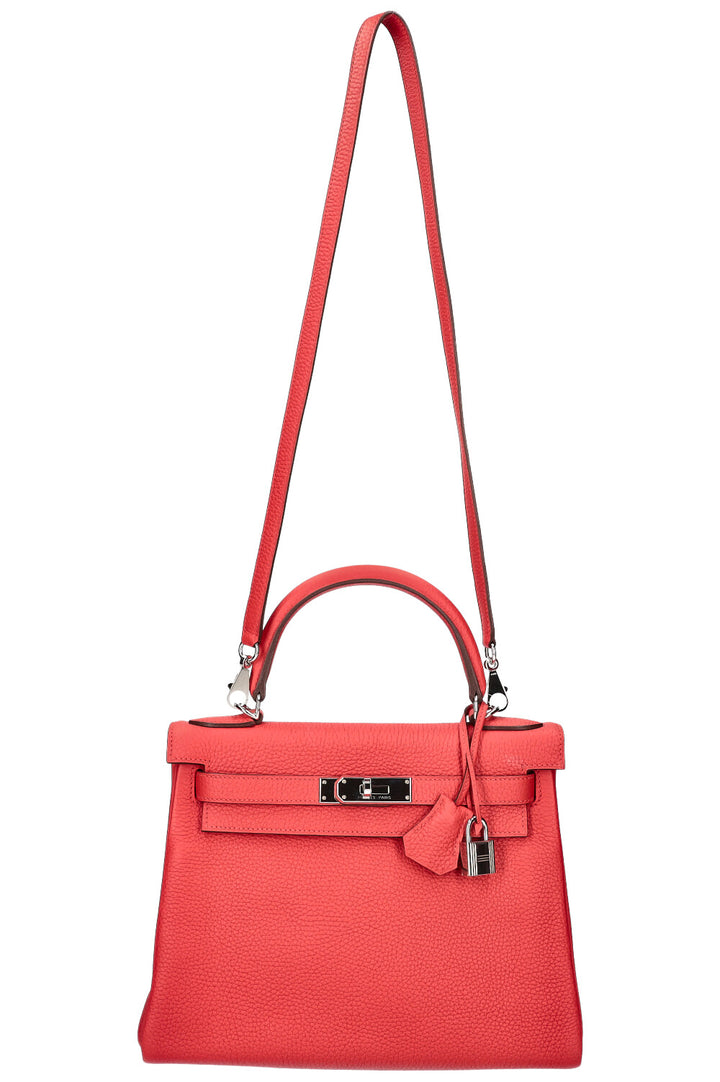 HERMÈS Kelly 28 Togo Rouge Tomate