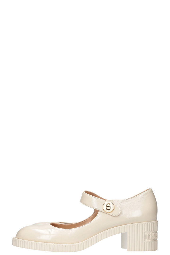 CHRISTIAN DIOR D-Doll Heels White