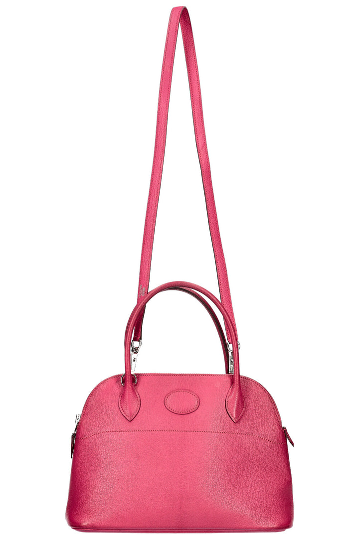 HERMÈS Bolide 27 Chèvre Rose